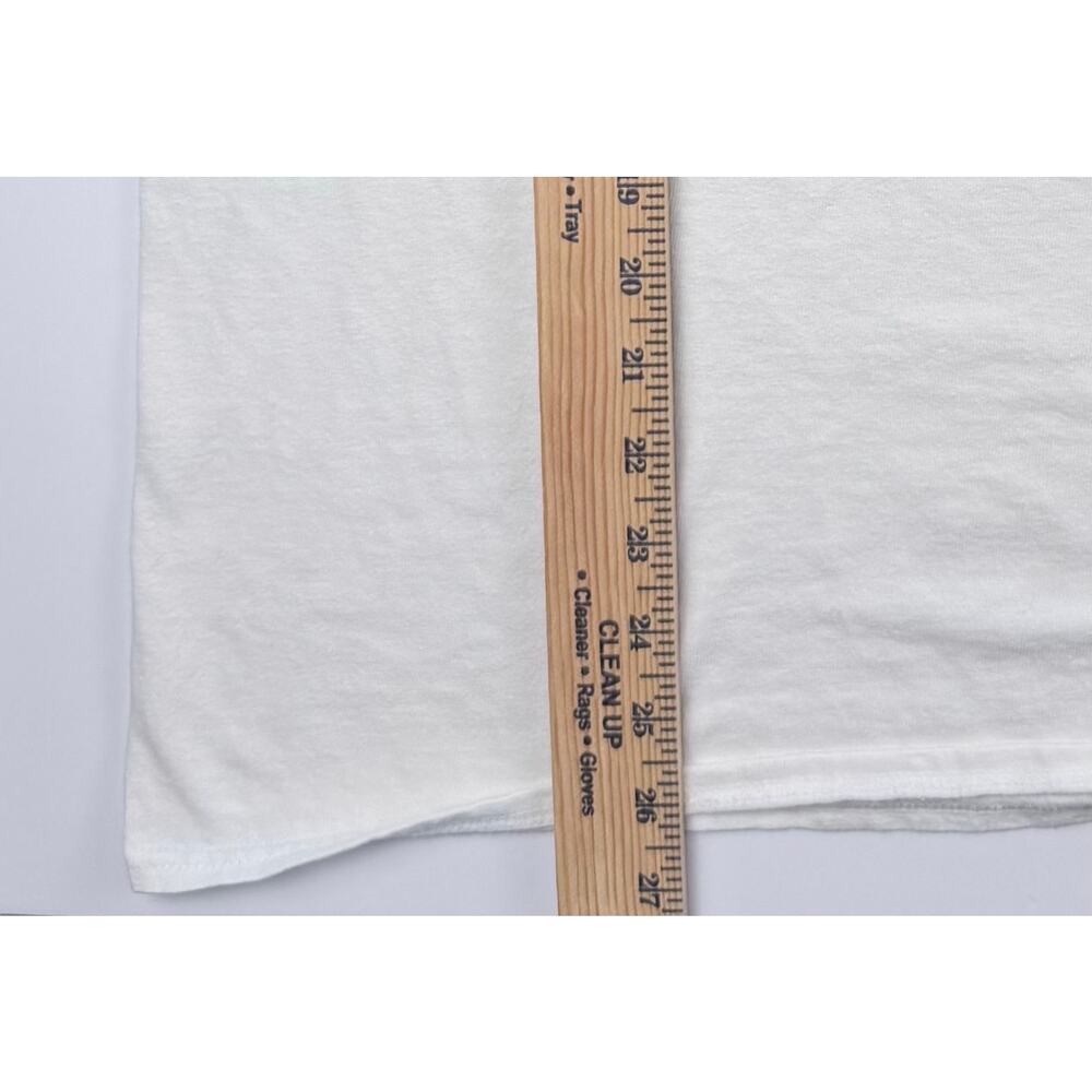 Columbia Graphic Long Sleeve T Shirt Mens XL Bear Mountain Logo White Outdoors - Picture 4 of 6